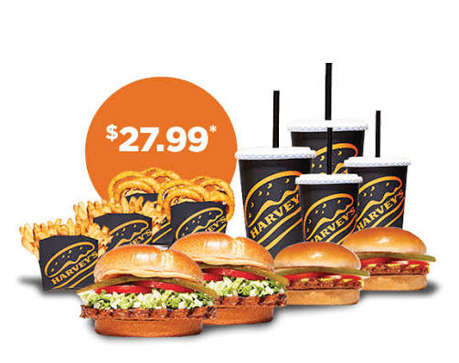 Harvry's 9월 프로모션 ...$3 버거 프로모션,,심야 할인 (Late Night Deals)